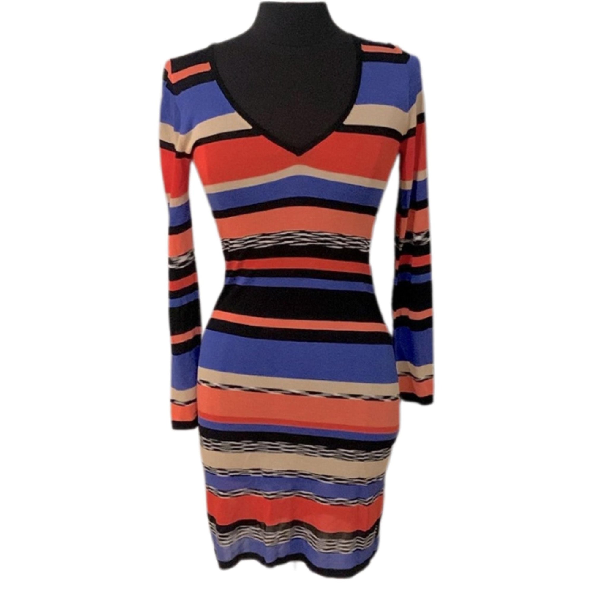 Trina Turk thin casual dress, multicolor, size XS, lightweight viscose