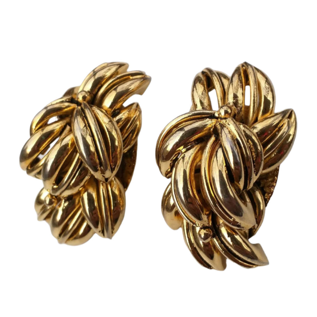 POCCI PARIS Earrings – Vintage French Designer Jewelry, Signed, Rare Parisian Style, Handmade in France