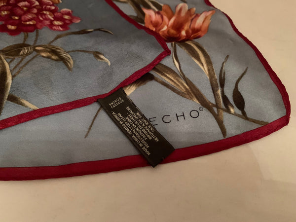Scarf Square Medium scarf floral scarf square Echo scarf