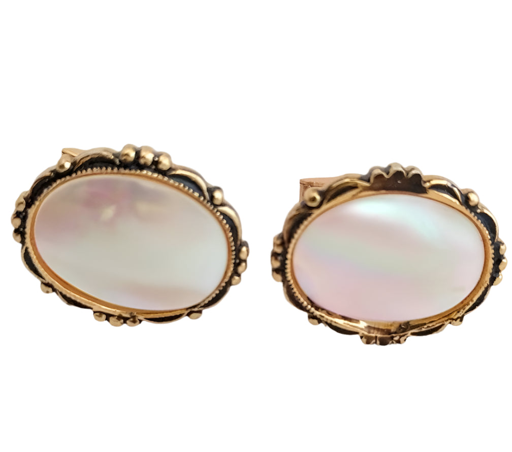 Vintage Mother of Peral cufflinks