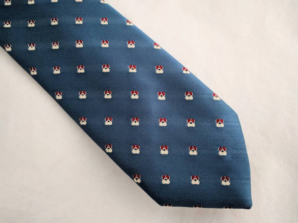 Tie Dior vintage necktie for him blue tie vintage Christian Dior Rare Tie Designer Christian Dior