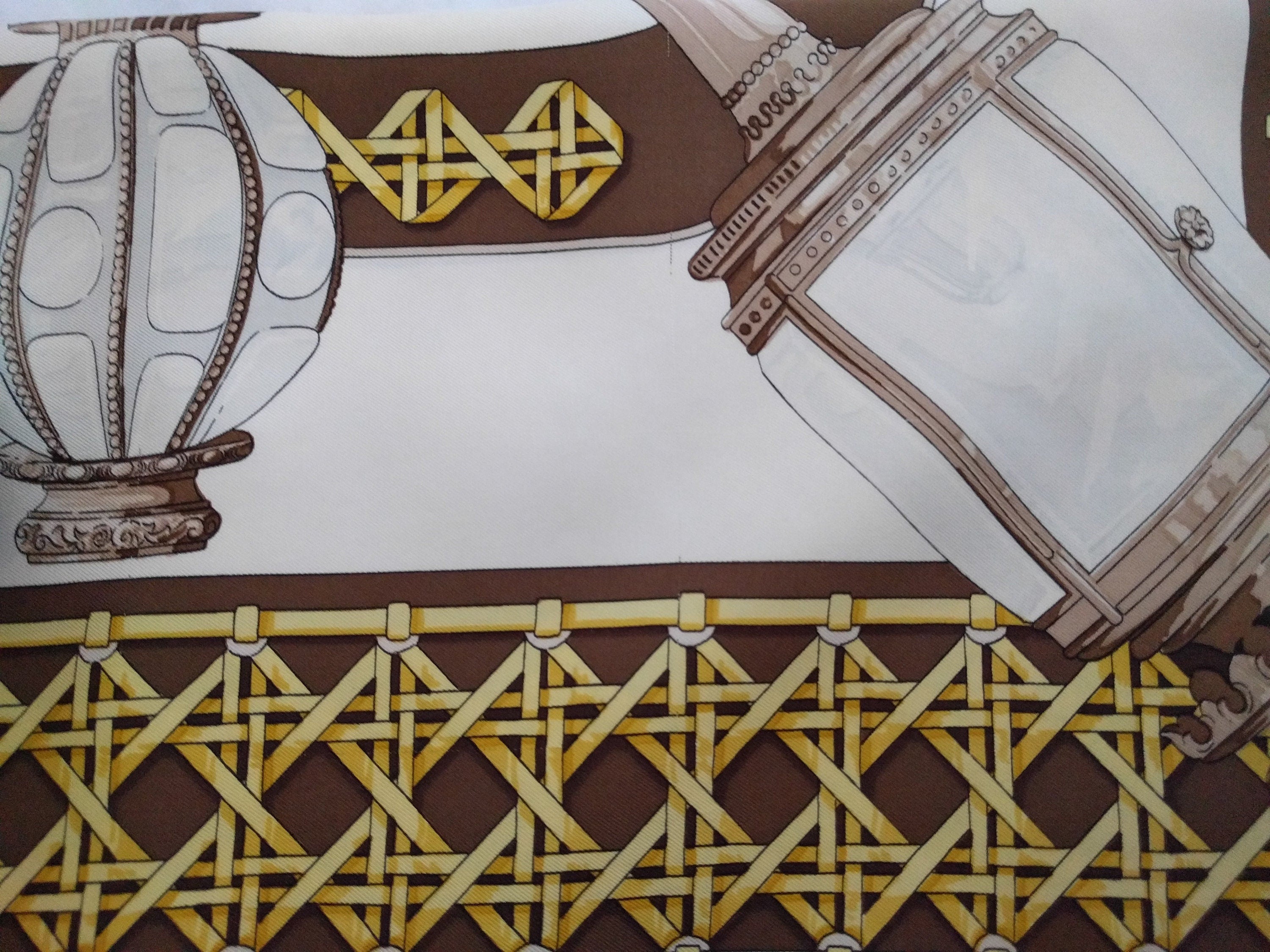 Hermes scarf Feux de Route hermes scarf silk square scarf collectible Hermes Rare Made in France vintage hermes Caty Latham scarf for her