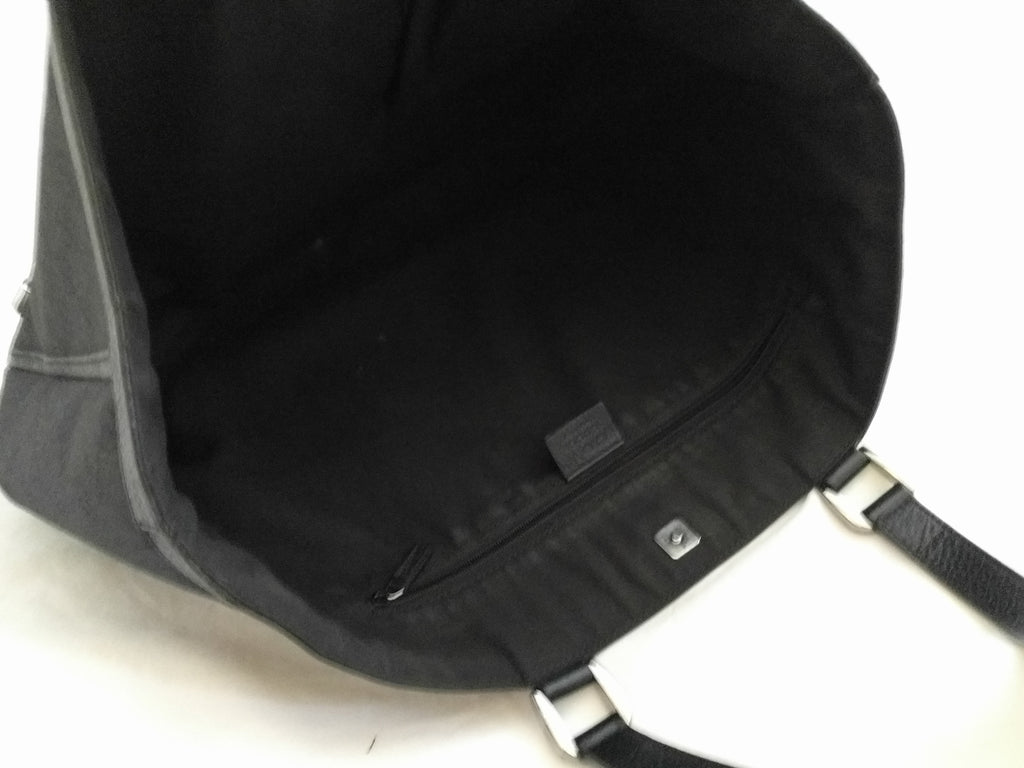 Rare Gucci GG Canvas Abbey D-Ring Tote – Black Monogram, Made in Italy