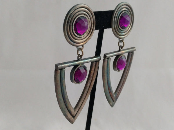 Remy Dis Earrings - RARE Vintage Clip-On Earrings in Very Good Condition, Unique Jewelry Accessory for Collectors & Fashion Lovers
