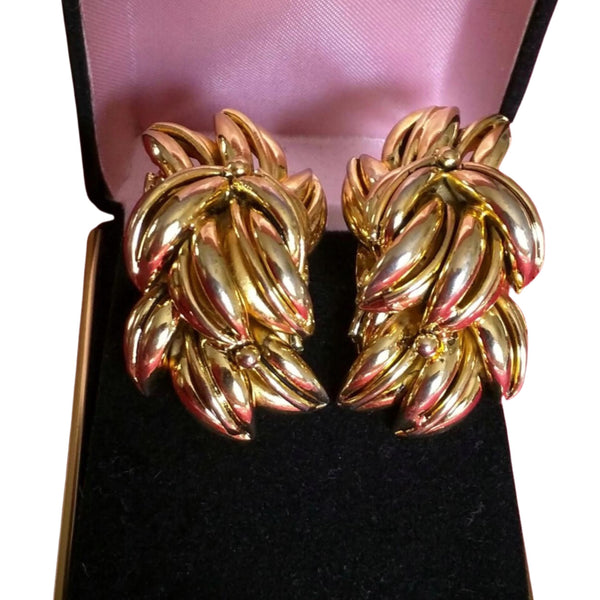 POCCI PARIS Earrings – Vintage French Designer Jewelry, Signed, Rare Parisian Style, Handmade in France