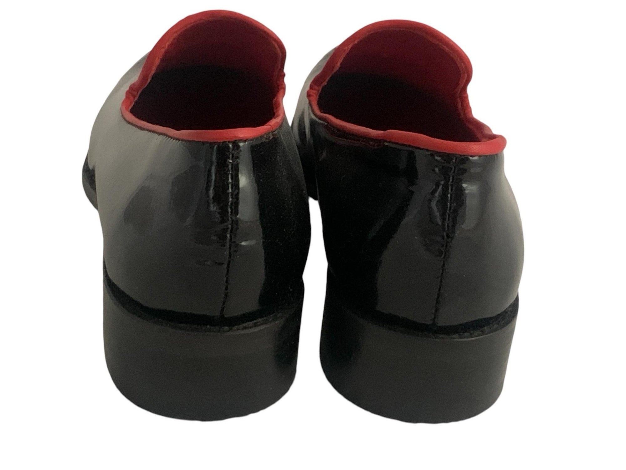 Italian Girotti loafers, patent leather, never used, women’s size 8-8.5