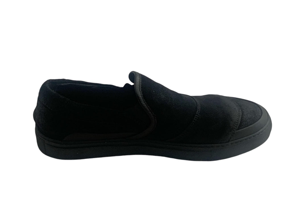 Belstaff Men’s Black Leather Loafers – Sporty Slip-On Dress Shoes, Made in England, Size 43, Never Worn_ New Arrivals