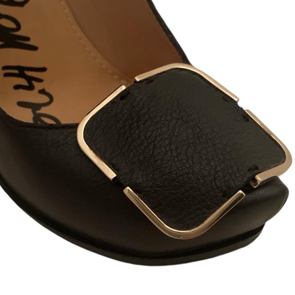 Lanvin black stiletto shoes - Designer leather ankle strap heels