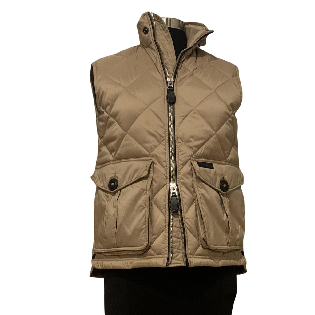 Burberry Woman’s Vest Burberry diamond quilted vest