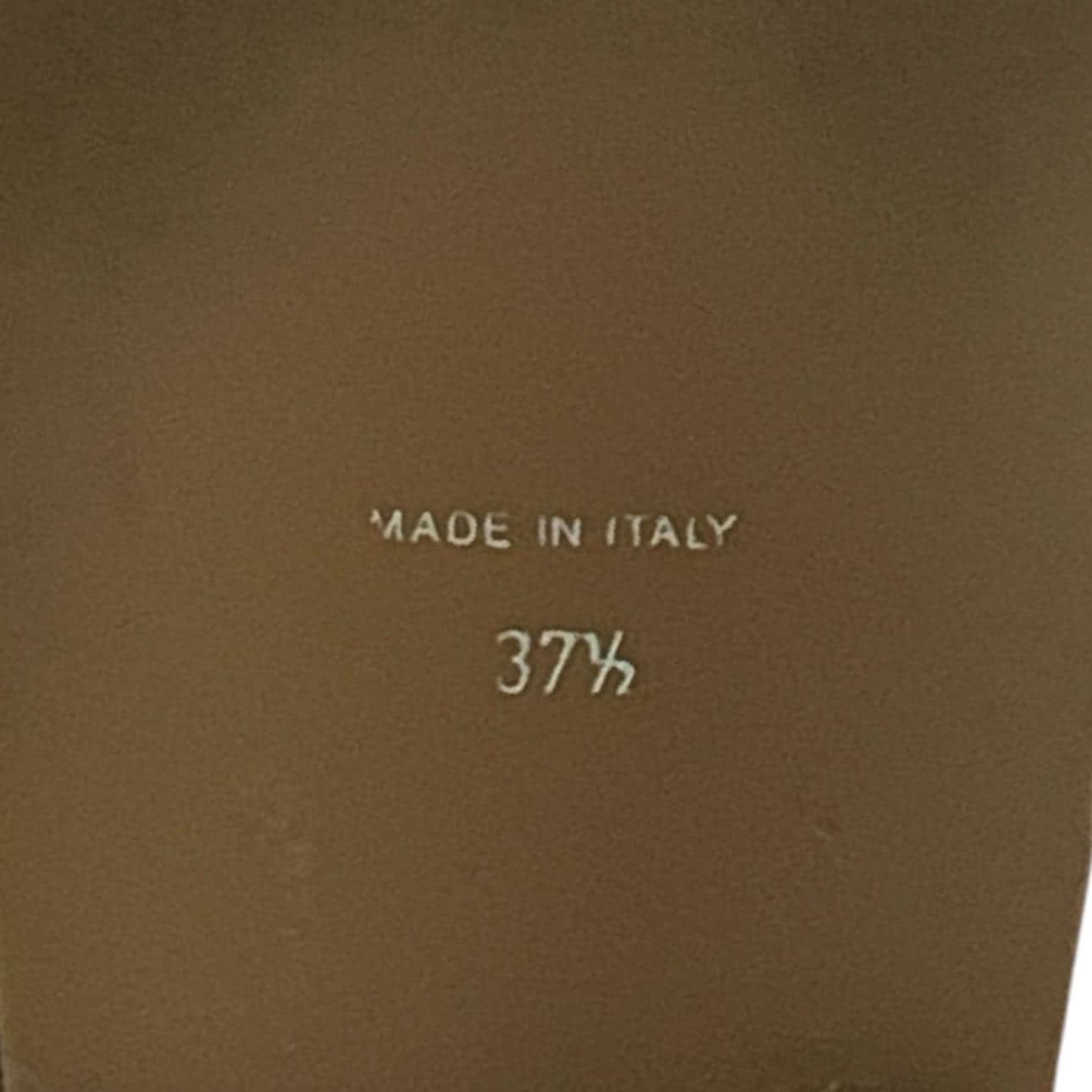 Matteo Bertoni brown suede mules, handmade in Italy, size 37.5