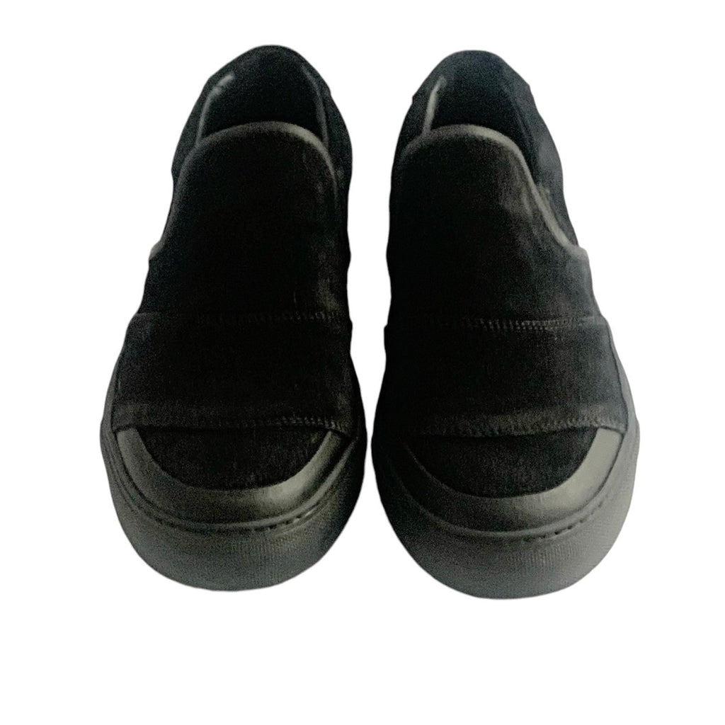 Belstaff Men’s Black Leather Loafers – Sporty Slip-On Dress Shoes, Made in England, Size 43, Never Worn_ New Arrivals