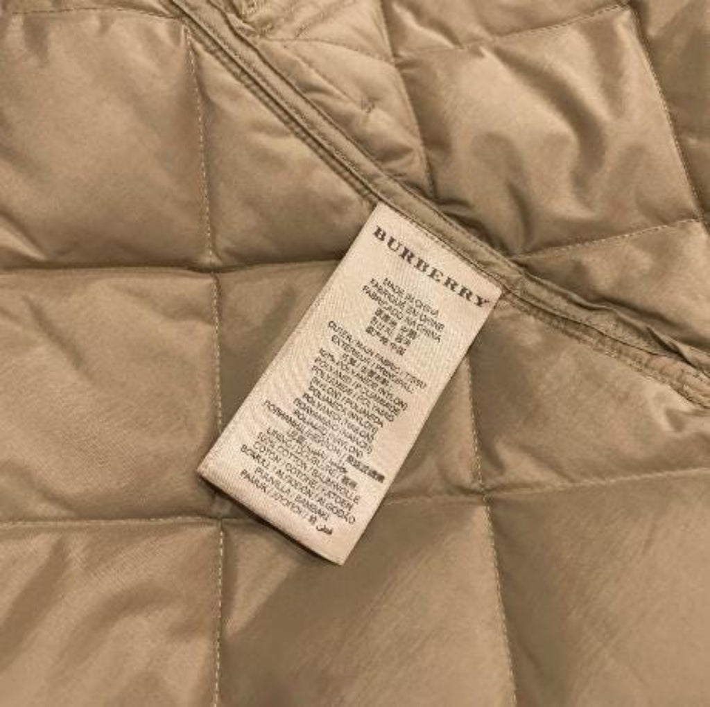 Burberry Woman’s Vest Burberry diamond quilted vest