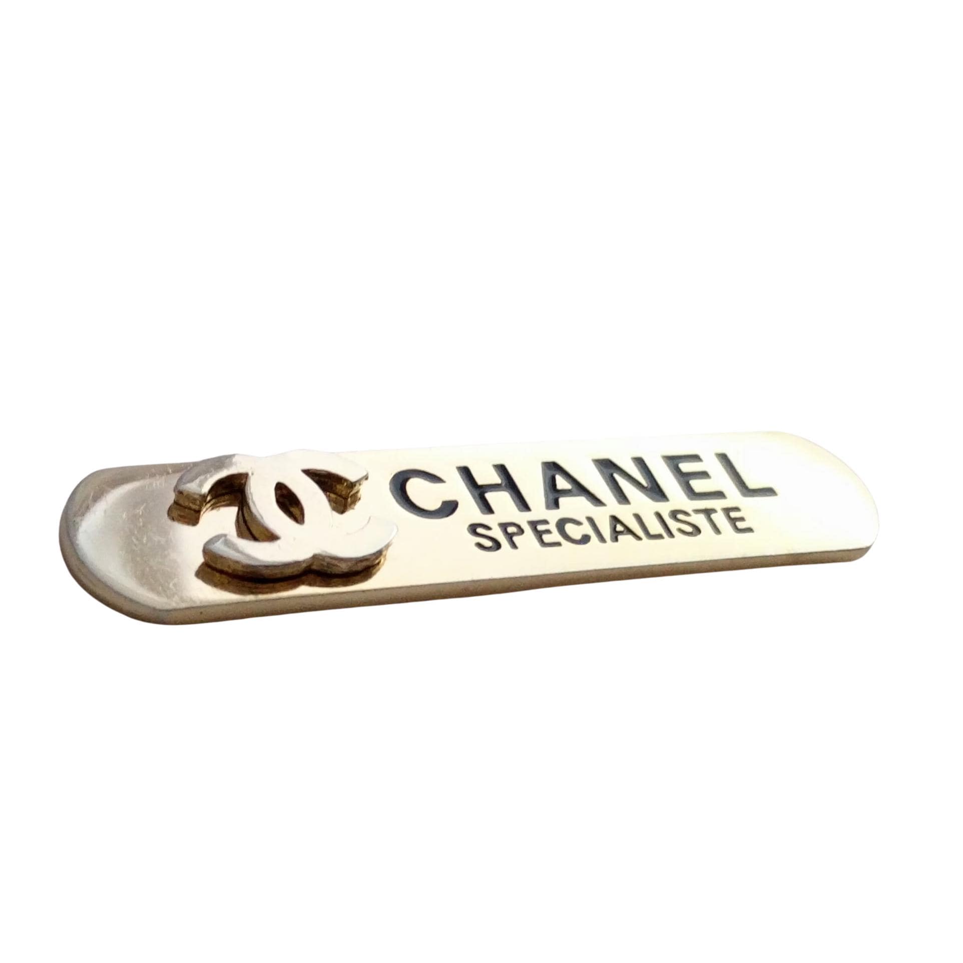 RARE Vintage Chanel Specialiste Pin | Collector's Item & Fashion Jewelry in Very Good Condition