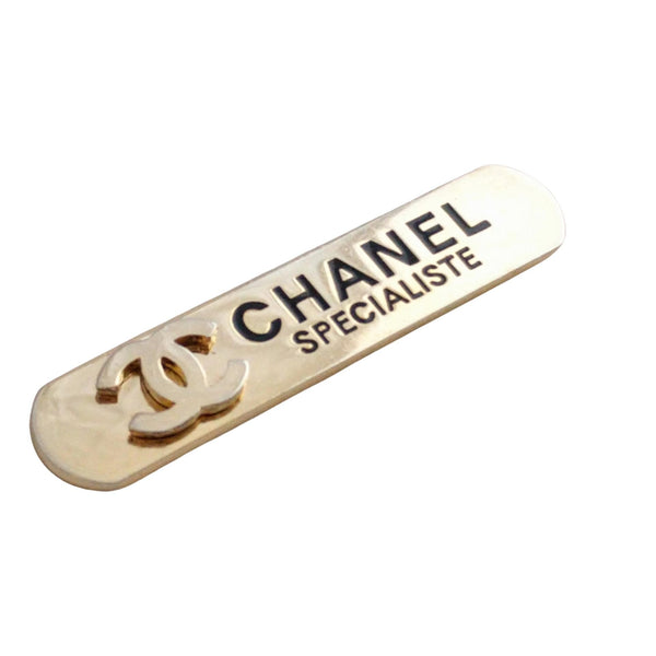RARE Vintage Chanel Specialiste Pin | Collector's Item & Fashion Jewelry in Very Good Condition