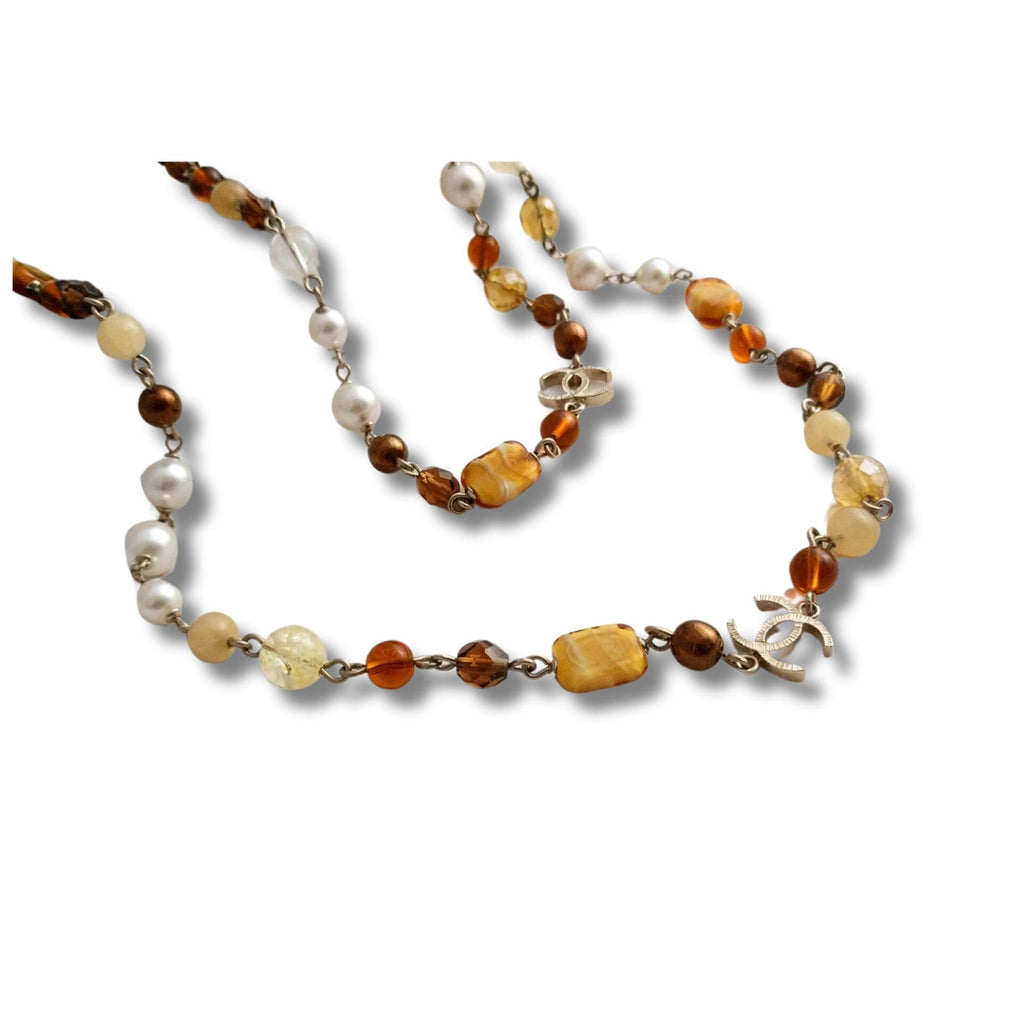Chanel Necklace - RARE Chanel Faux Pearl - Signed Vintage Jewelry - Excellent Condition Statement Piece
