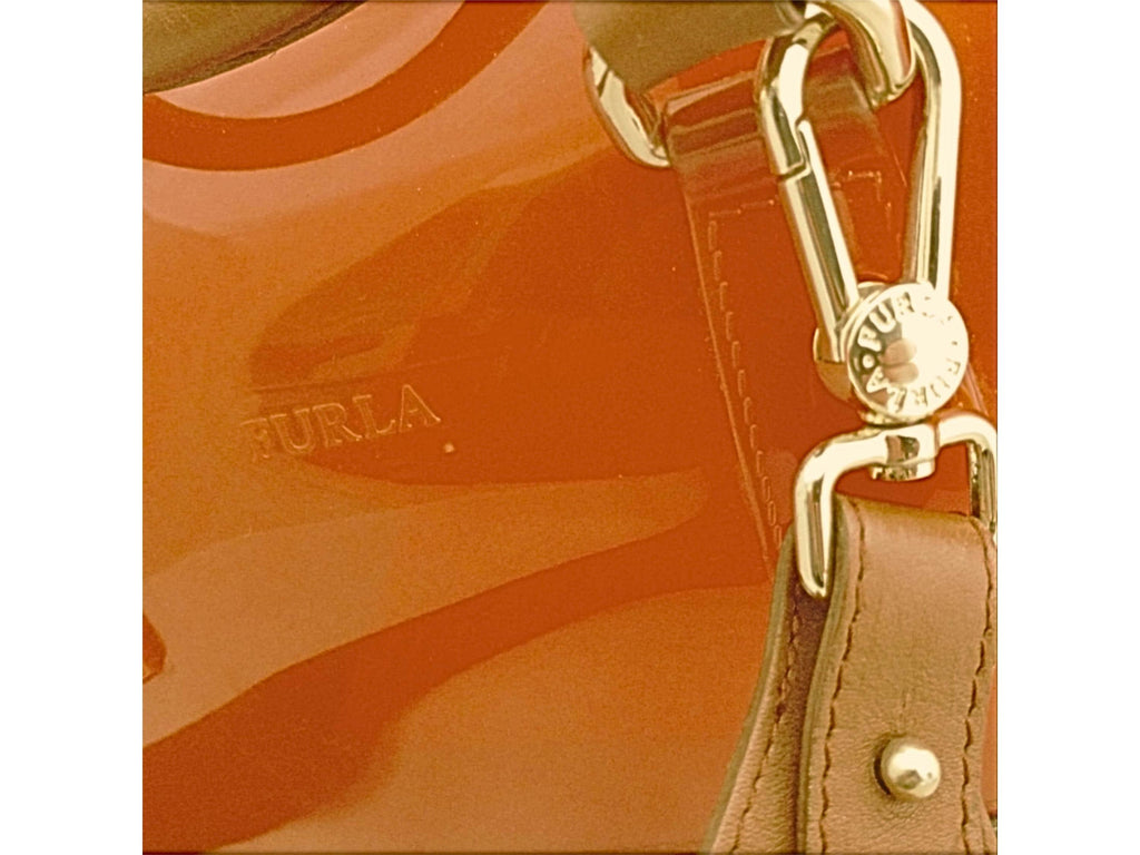 FURLA handbag Furla jelly candy doctor bag translucent Furla bag top handles Italian-Made bag crossbody shoulder strap bag