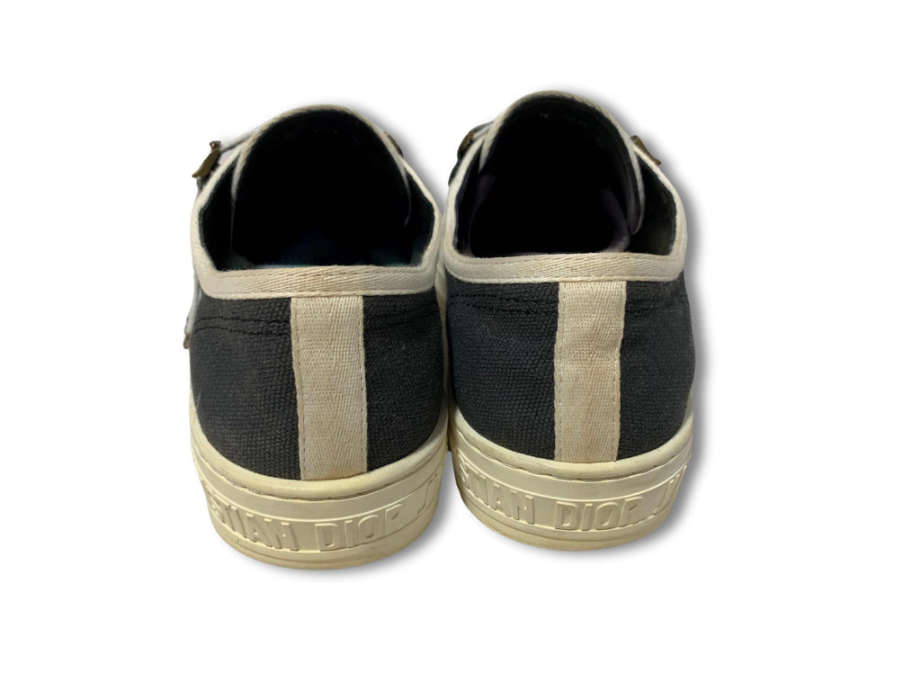 Italian-made Dior sneakers with star-embossed sole and designer branding