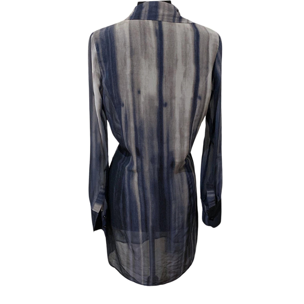 Designer Dutch fashion shirt, modern feminine style, polished yet effortless