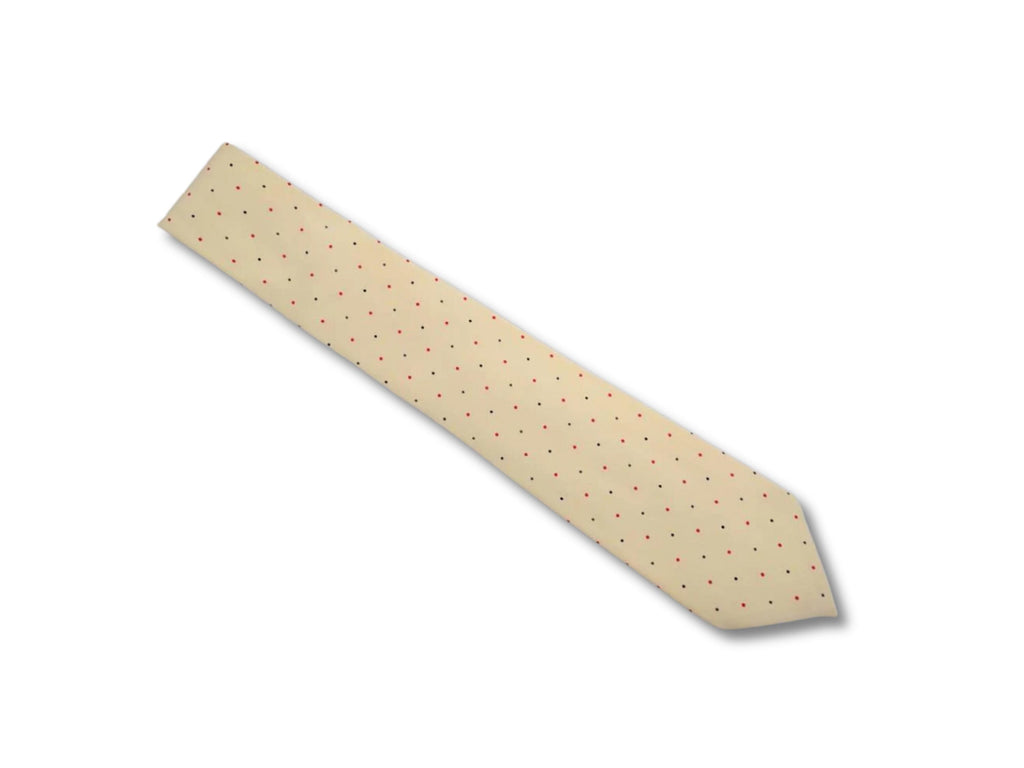 Tie Vintage Silk Oscar de la Renta necktie yellow tie Silk