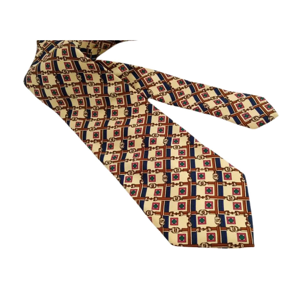 Tie Silk Longchamp tie made in Silk necktie