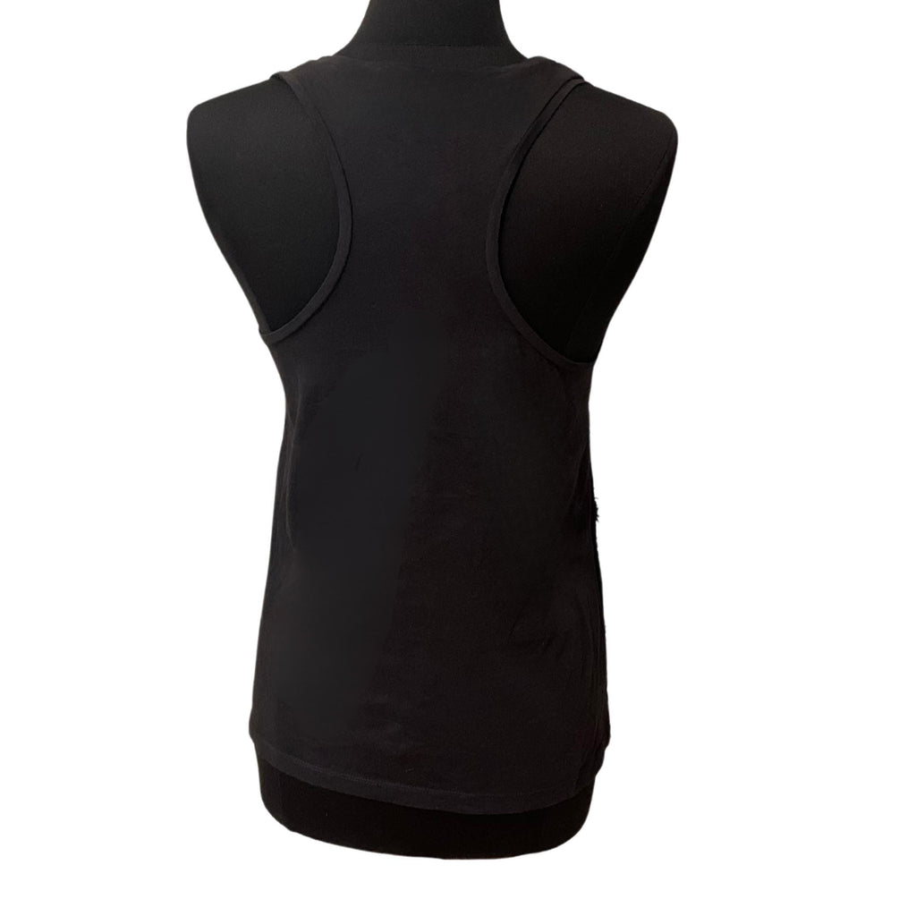 Luxury Stella McCartney tank top with sequins, viscose and cotton blend, pre-loved