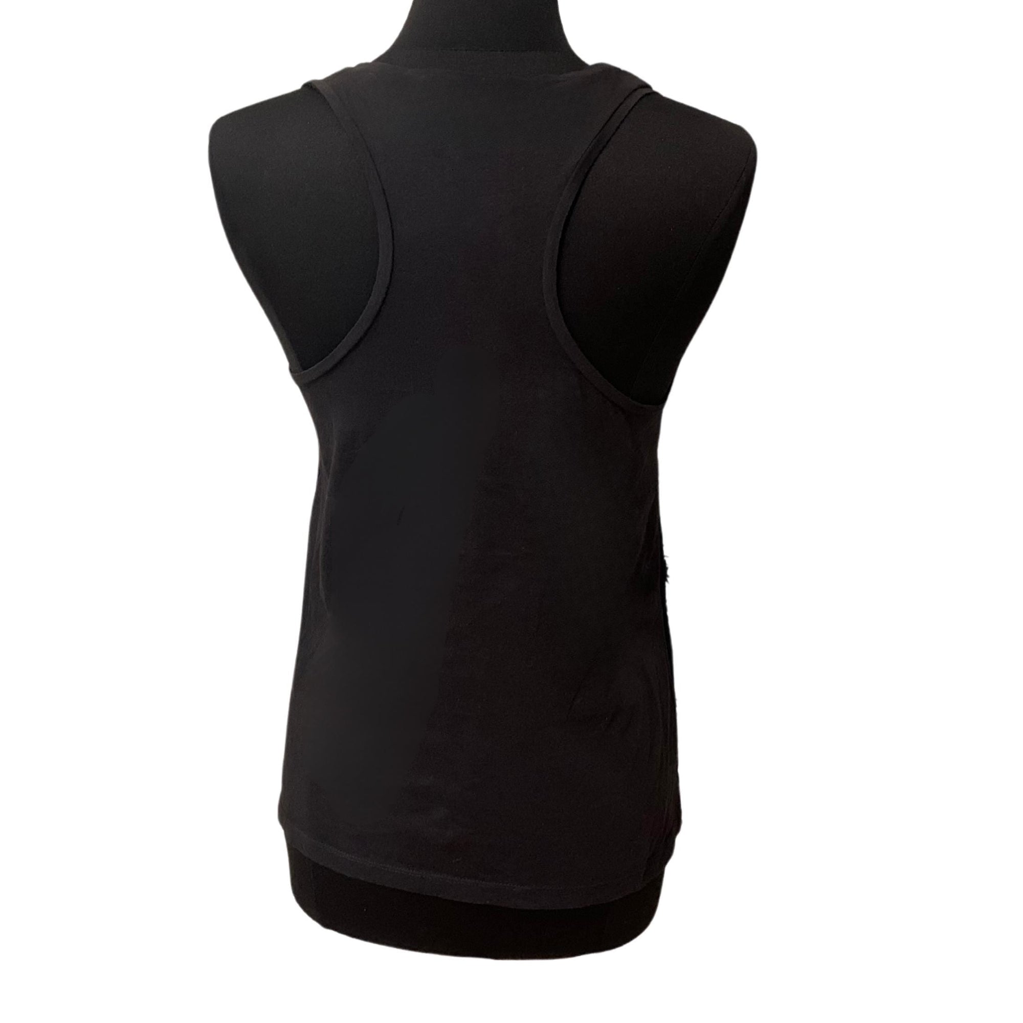 Luxury Stella McCartney tank top with sequins, viscose and cotton blend, pre-loved