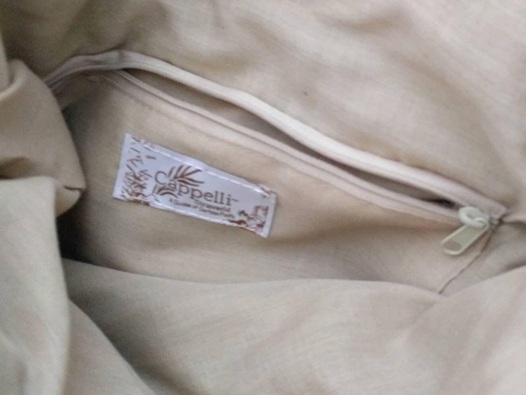 Bag Shoulder Fabric Tote Shoulder Strap Bag Straw Fabric Blue Cappelli shoulder bag Straw and Fabric Tote Y2K