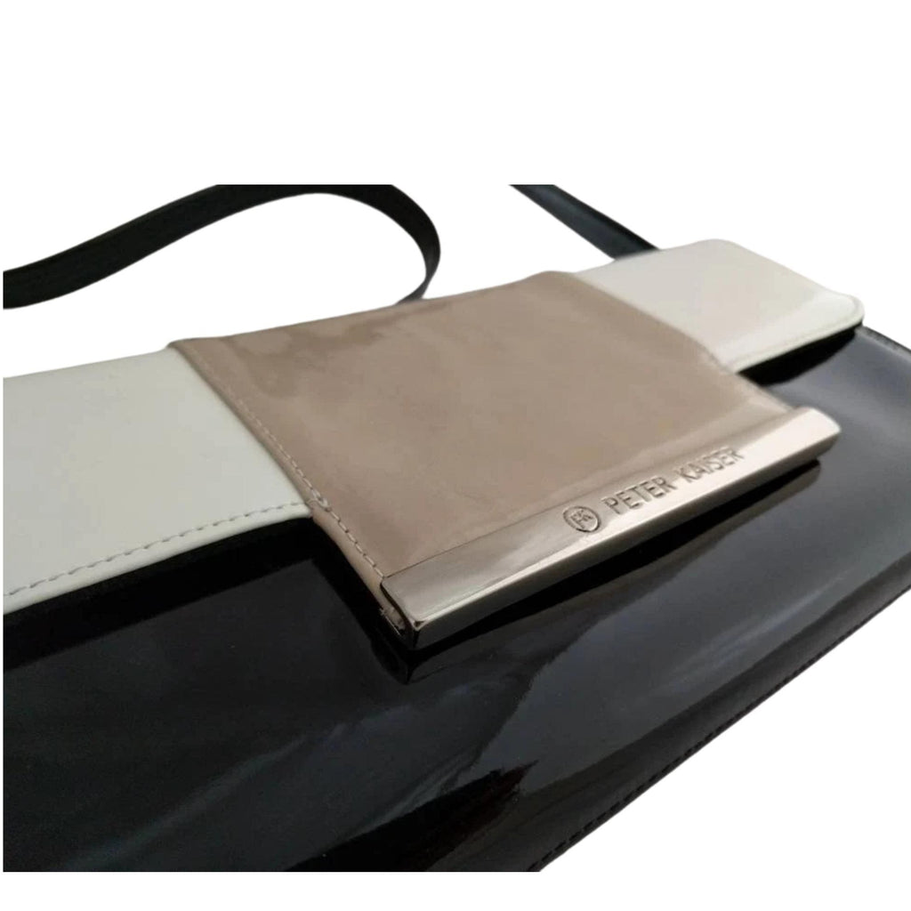 Luxury Peter Kaiser clutch, medium size, versatile evening and shoulder bag