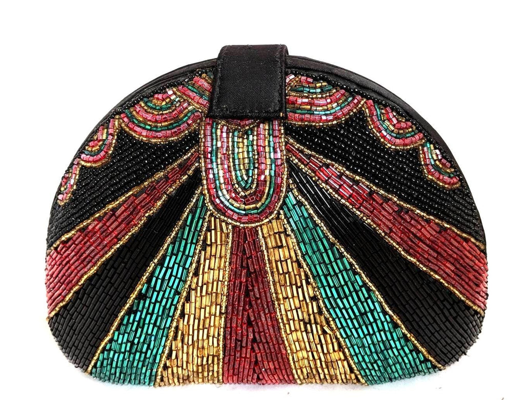 Collectible Bob Mackie designer purse, Hollywood red carpet-inspired accessory