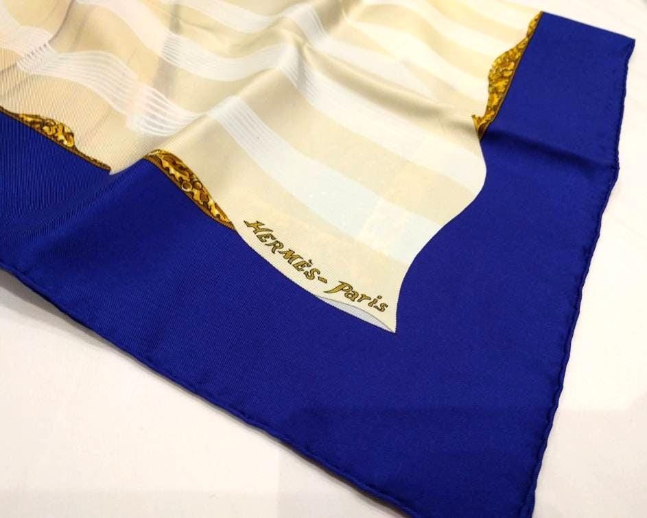 Collectible Hermès Souvenirs de Paris scarf with hand-rolled hem, made in France - Hilton McConnico Hermès scarf