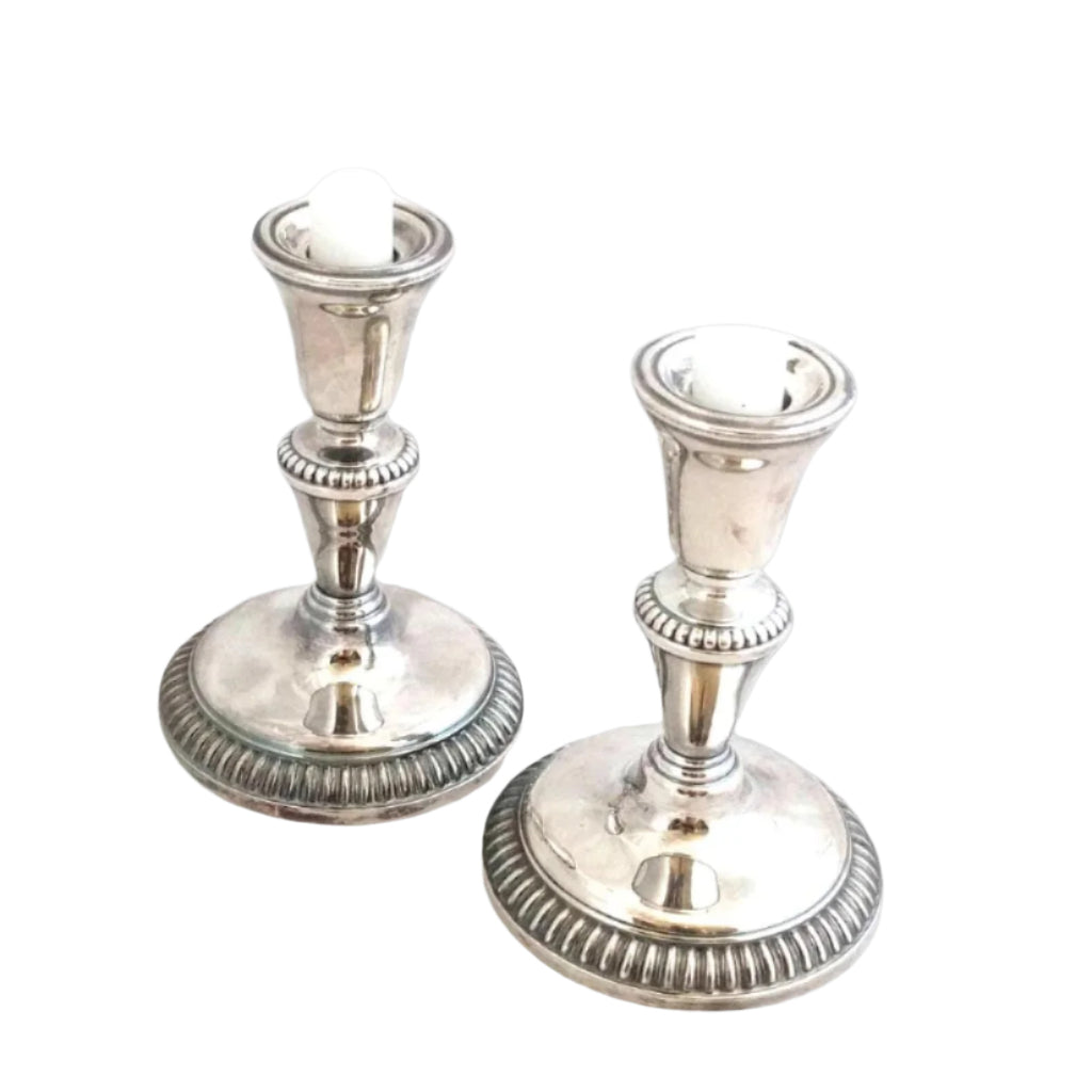 Rare Vintage E.P. Copper 1513 Birks Candle Holders – Collectible Birks Copperware, Elegant Pair of Antique Candle Holders