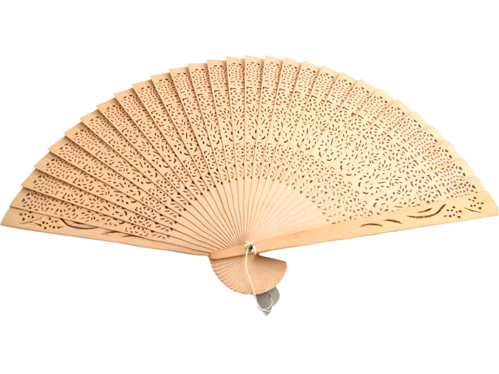 Chinese Hand fan - beautiful decoupage style hand fan