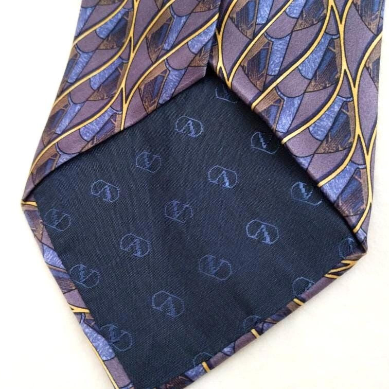 Designer Valentino necktie, light purple silk, perfect for business or events - Italian luxury silk necktie