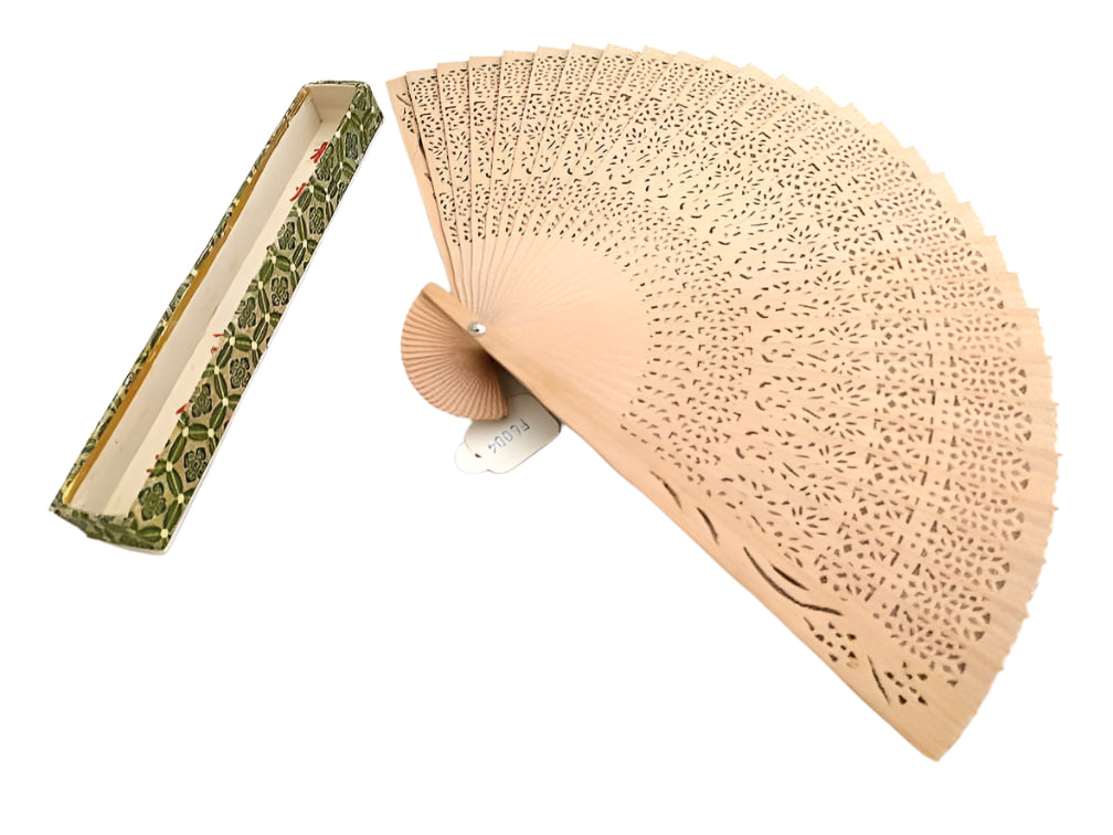 Chinese Hand fan - beautiful decoupage style hand fan