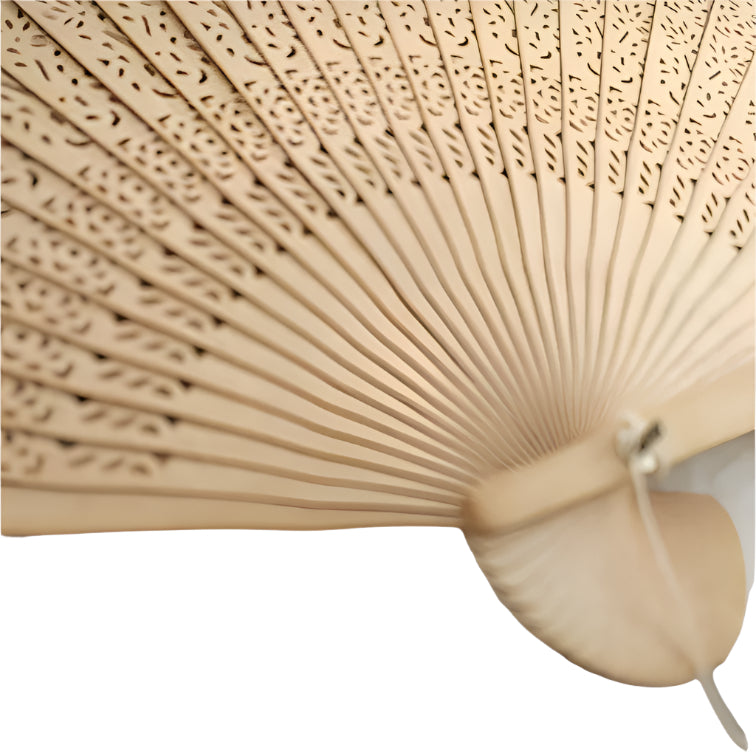 Chinese Hand fan - beautiful decoupage style hand fan