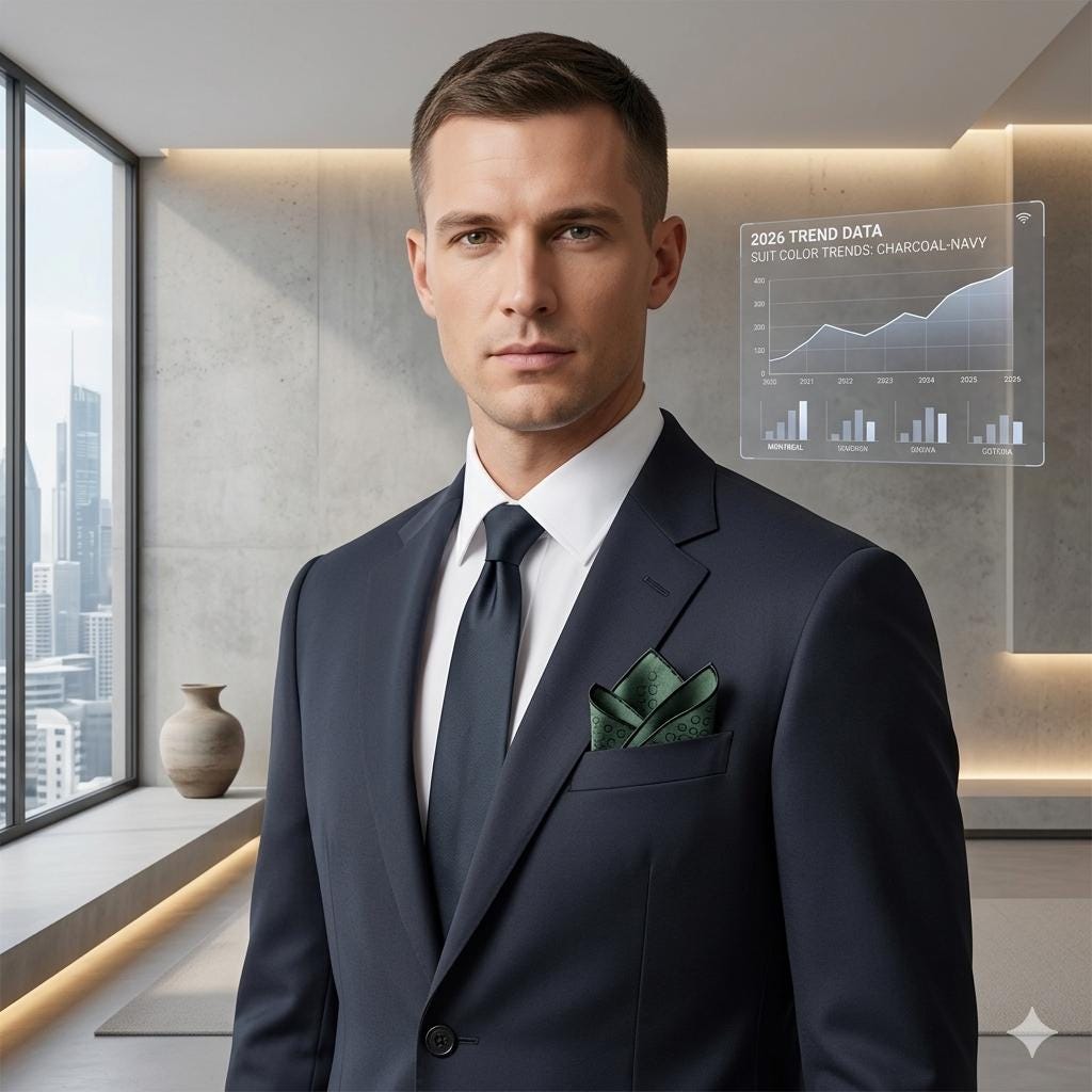 Salvatore Ferragamo Silk Pocket Square – New - Hunter Green & White Print, Hand-Rolled Edges, 41cm, Made in Italy