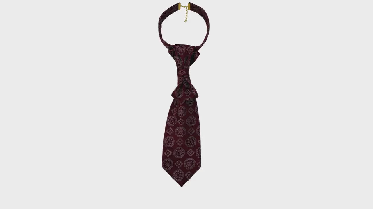 DKNY Silk Tie for Women - Vintage DKNY Reworked Tie for Women - Necktie for Women - Sustainable Designer Fashion - Manhattan Style Gift