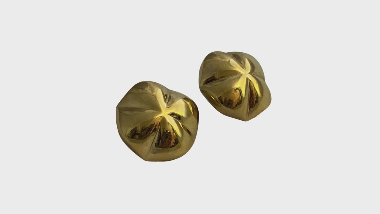 ALFRED SUNG Vintage Designer Earrings - clip-on earrings