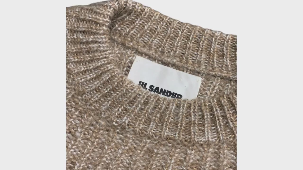 Sweater Jill Sander beige Mohair Blend Sweater